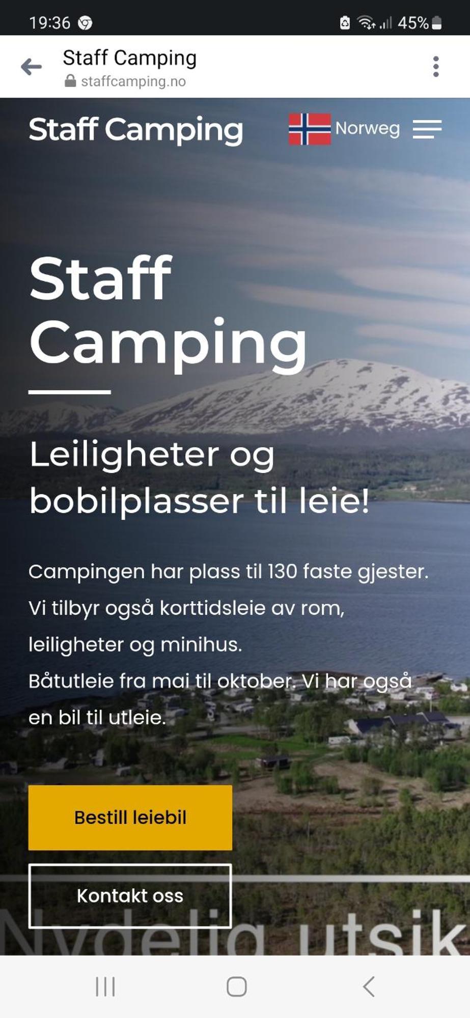 Malangen Apartment Kjerkevik Eksteriør bilde